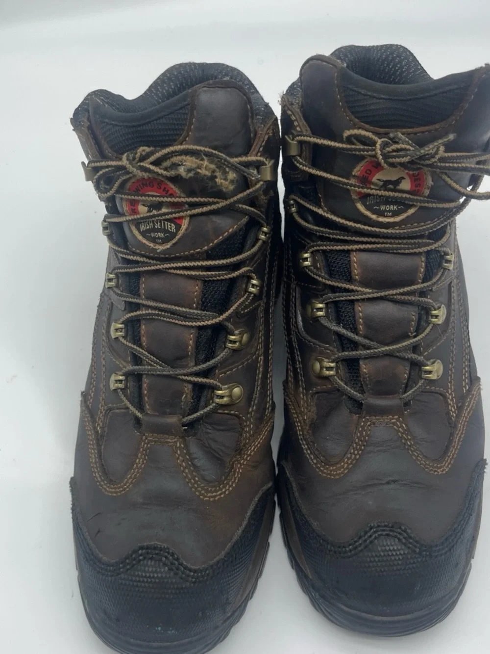 Red wings Irish setter leather shoes waterproof safety toe insulation